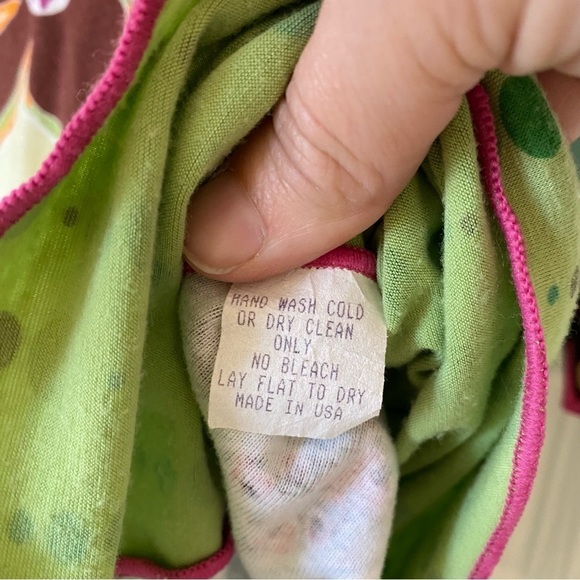 Anya SF Y2K Floral Graphic Pattern Mix Top Sz Medium - Picture 4 of 7